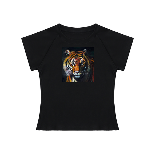 Fitted Tiger Women's T-Shirt