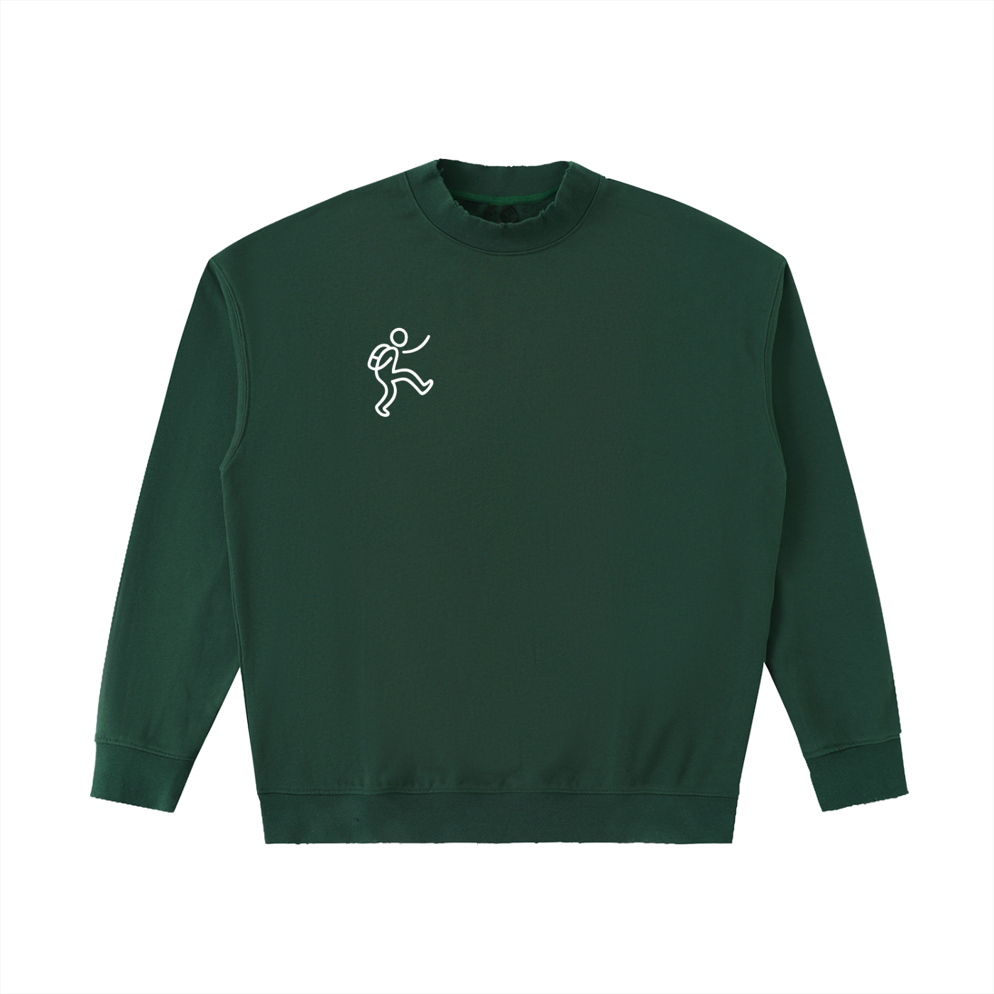 Drop Shoulder Crewneck Sweatshirt